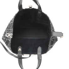 将图像加载到图库查看器中，Dior To Jules Bag Black/WhiteM2821OTKV Tweed Calf Leather Size Medium
