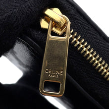 Load image into Gallery viewer, CELINE Triomphe Compact Zipped Wallet Black10B663BFU Leather
