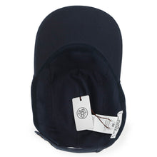 Load image into Gallery viewer, HERMES Nevada H Cheval Cap Size 59 Marine Cotton100%

