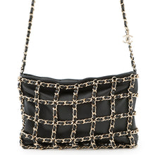 Load image into Gallery viewer, CHANEL Cruise Collection 2WAY Chain Shoulder Bag BlackAS1622 Lambskin
