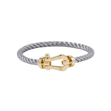 Load image into Gallery viewer, FRED Force 10 Bracelet Silver K18YG Stainless Steel
