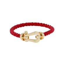 Load image into Gallery viewer, FRED Force 10 Bracelet Silver K18YG Stainless Steel
