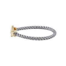 Load image into Gallery viewer, FRED Force 10 Bracelet Silver K18YG Stainless Steel
