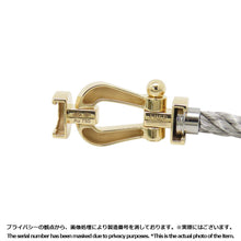 Load image into Gallery viewer, FRED Force 10 Bracelet Silver K18YG Stainless Steel
