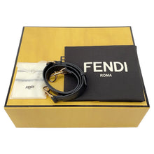 将图像加载到图库查看器中，FENDI Peekaboo Selleria Fit Bugs Eye Monster Black7VA406 Leather
