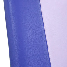 将图像加载到图库查看器中，CELINE Round Zip Long Clothes Two-Tone Lavender/Blue105013 Leather
