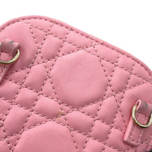 Load image into Gallery viewer, Dior Lady Dior phone holder PinkS0872ONMJ Lambskin
