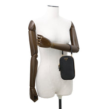 Load image into Gallery viewer, PRADA 2way mini bag Black1DH030 Saffiano LeatherLeather
