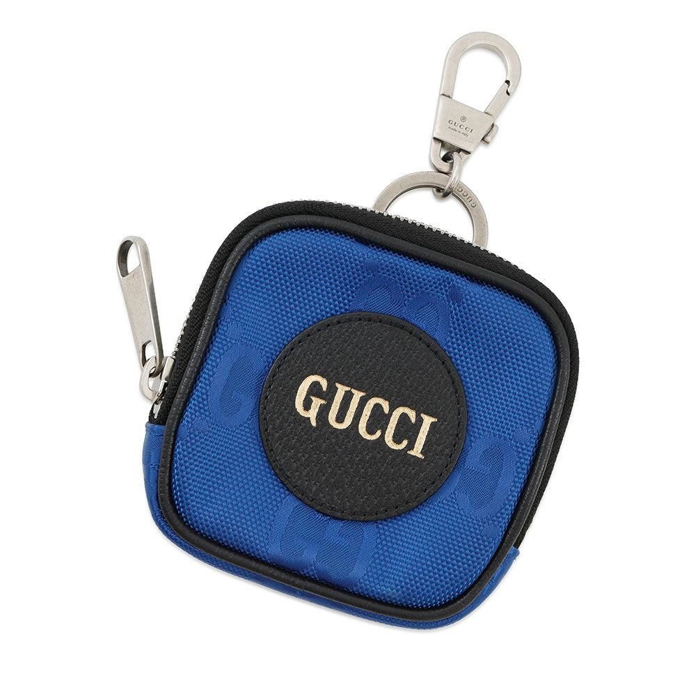 GUCCI Off-the-Grid Coin Purse Blue/Black645060 Nylon