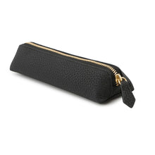 将图像加载到图库查看器中，BONAVENTURA Bonaventura Pencil Case BlackBPNT1 shrink leather
