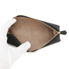 将图像加载到图库查看器中，BONAVENTURA Bonaventura Pencil Case BlackBPNT1 shrink leather
