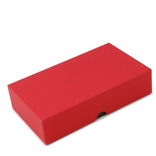 将图像加载到图库查看器中，BONAVENTURA Bonaventura Pencil Case BlackBPNT1 shrink leather
