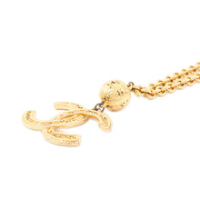 Load image into Gallery viewer, CHANEL CC Mark Necklace Gold Gold Plated
