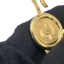 将图像加载到图库查看器中，CHANEL Coin Motif Chain Belt Gold Gold Plated
