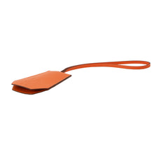 Load image into Gallery viewer, HERMES Clochette Key Ring 2024 Year Gift Orange Swift Leather
