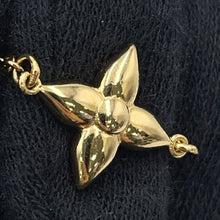 将图像加载到图库查看器中，LOUIS VUITTON Necklace Louisa GoldM01610 Gold Plated Faux Pearl
