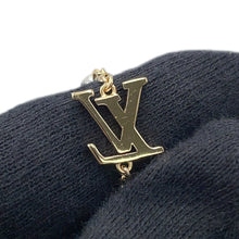 将图像加载到图库查看器中，LOUIS VUITTON Necklace Louisa GoldM01610 Gold Plated Faux Pearl
