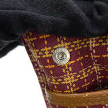 Load image into Gallery viewer, GUCCI Children&#39;s Check Pattern Interlocking G Tote Bag Brown/Bordeaux628159 Canvas Leather
