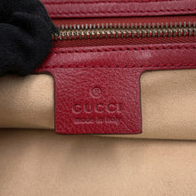 Load image into Gallery viewer, GUCCI Liber top handle bag Red516459 Leather Size Medium
