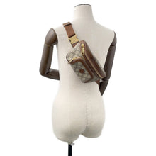 Load image into Gallery viewer, GUCCI Interlocking G Belt Bag Beige/Brown682933 GG Supreme Leather
