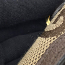 将图像加载到图库查看器中，GUCCI Bamboo 1947 Jumbo GG Top Handle Bag Beige/Brown686864 Canvas Leather Size Mini
