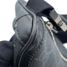 Load image into Gallery viewer, GUCCI Interlocking G Belt Bag Black682933 GG Supreme Leather
