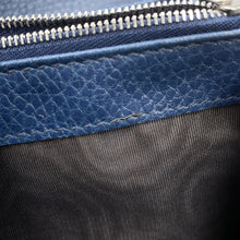 将图像加载到图库查看器中，GUCCI Dionysus Chain Wallet Blue401231 Leather
