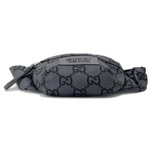 将图像加载到图库查看器中，GUCCI ★GG Nylon belt bag Gray767934 Eco Nylon
