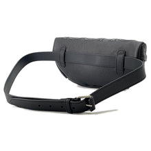 Load image into Gallery viewer, GUCCI inlay logo belt bag Black768111 Leather
