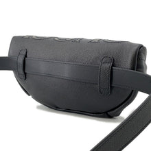 Load image into Gallery viewer, GUCCI inlay logo belt bag Black768111 Leather

