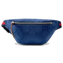 将图像加载到图库查看器中，GUCCI Children&#39;s GGNylon Belt Bag Blue502095 Nylon
