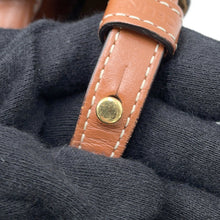 将图像加载到图库查看器中，CELINE Triomphe Vertical Cabas Tan194372 PVC Leather Size Mini
