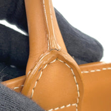 Load image into Gallery viewer, CELINE Vertical Cabas Natural/Tan190402 Canvas Leather Size Large

