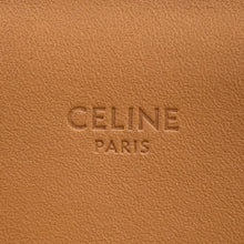 将图像加载到图库查看器中，CELINE Vertical Cabas Natural/Tan190402 Canvas Leather Size Large

