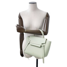 Load image into Gallery viewer, CELINE Belt bag Light Green Leather Size micro
