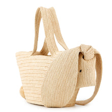 Load image into Gallery viewer, LOEWE Bunny Basket Bag Natural/YellowA223S18X01 Raffia
