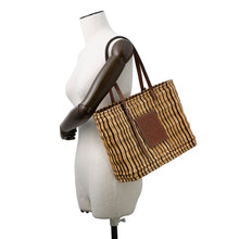 Load image into Gallery viewer, LOEWE Anagram basket bag Natural/BrownA223099X02 Raffia Leather
