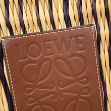 Load image into Gallery viewer, LOEWE Anagram basket bag Natural/BrownA223099X02 Raffia Leather

