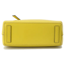 Load image into Gallery viewer, LOEWE Lazo 2-Way Handbag Yellow329.74.Z71 Leather Size Mini
