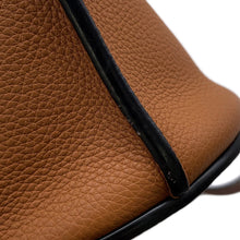 Load image into Gallery viewer, LOEWE Gate bucket Shoulder Bag Brown Leather
