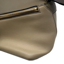Load image into Gallery viewer, LOEWE puzzle edge Green/Beige/BrownA510P60X41 Leather Size Small
