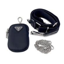 将图像加载到图库查看器中，PRADA Re-Edition 2005 Shoulder Bag Black1BH204 Nylon
