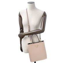 Load image into Gallery viewer, PRADA Panier 2WAYHandbag Pink/Black1BA212 Leather

