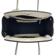 将图像加载到图库查看器中，PRADA 2WAYHandbag Black/WhiteBN2595 Canvas Leather
