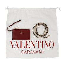 Load image into Gallery viewer, Valentino Garavani Rock Studded Handbag Ivory/Red3W2B0K11VSN Leather
