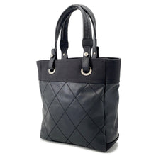 Load image into Gallery viewer, CHANEL Paris-Biarritz Tote BlackA34208 PVC Size PM
