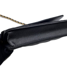 Load image into Gallery viewer, CHANEL Matelasse Chain wallet BlackAP0250 Caviar Leather
