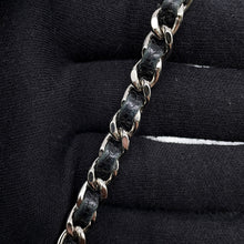 Load image into Gallery viewer, CHANEL ★CC Logo Chain Wallet BlackA48654 Caviar Leather
