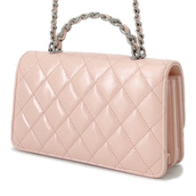 Load image into Gallery viewer, CHANEL Matelasse 2WAYChainShoulder Bag PinkAP3566 Lambskin/Rhinestone
