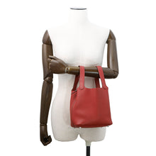 Load image into Gallery viewer, HERMES Picotin Lock Ruby Taurillon Clemence Size PM
